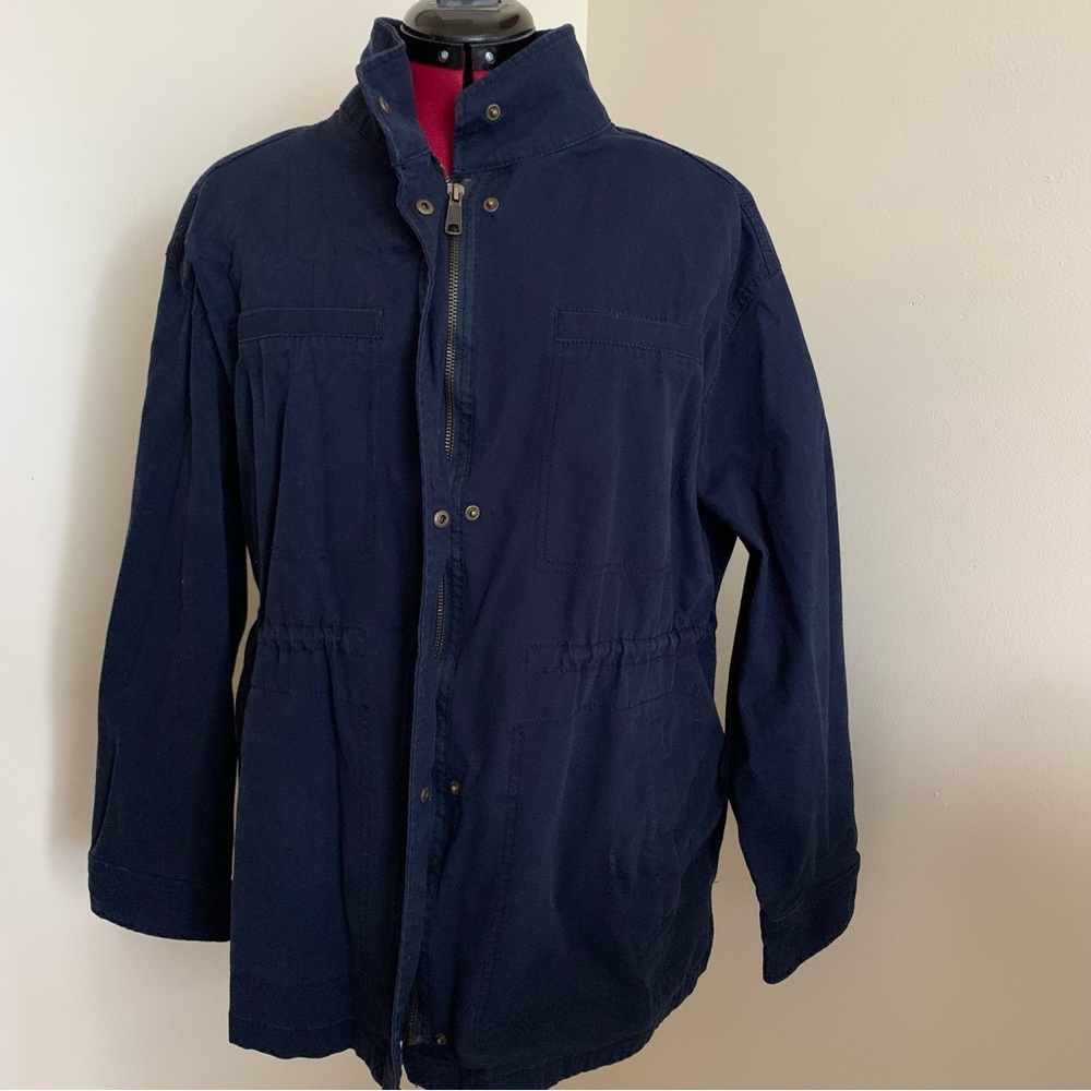 Old Navy canvas jacket blue